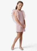 Little Ruffle Shoulder Dress