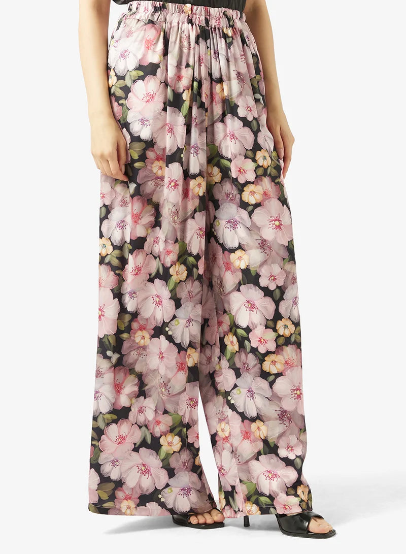 Floral Print 3PCS Set Dress