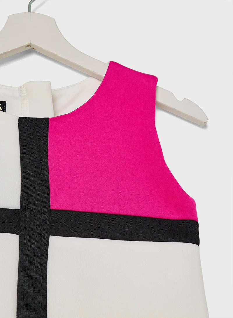 Color Block Dress