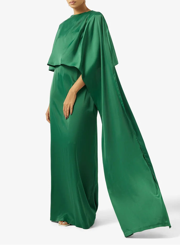 Round Neck Maxi Dress