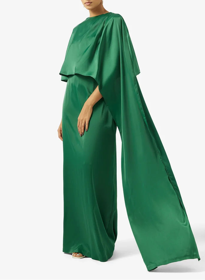 Round Neck Maxi Dress