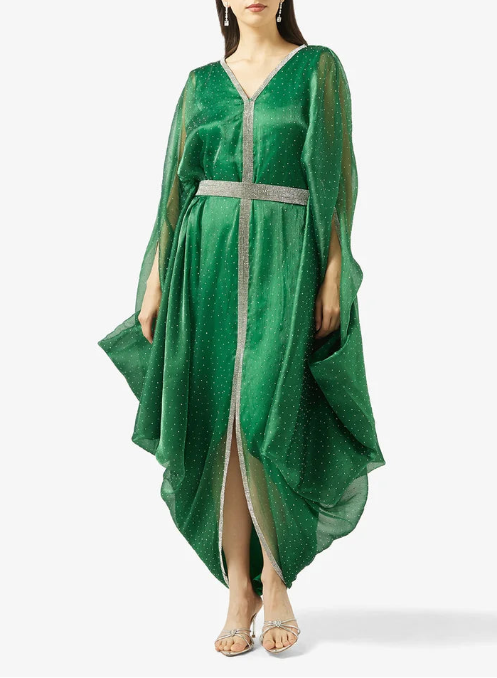 Vneck Midi Dress