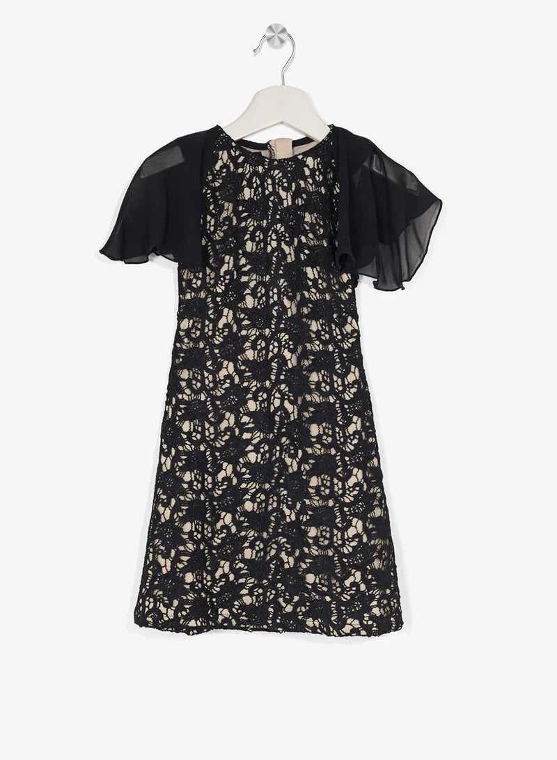 Little Lace Overlay Dress