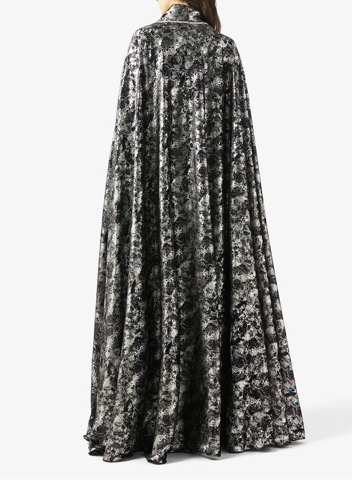 Tie-Up Metallic Kaftan