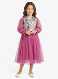 Little Sequin Bodice Tulle Dress