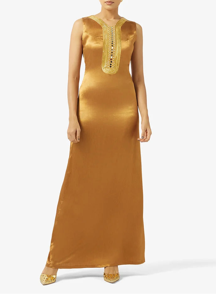 Shimmer 2PCS Set Maxi Dress