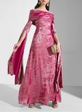 Off Shoulder Maxi Dress