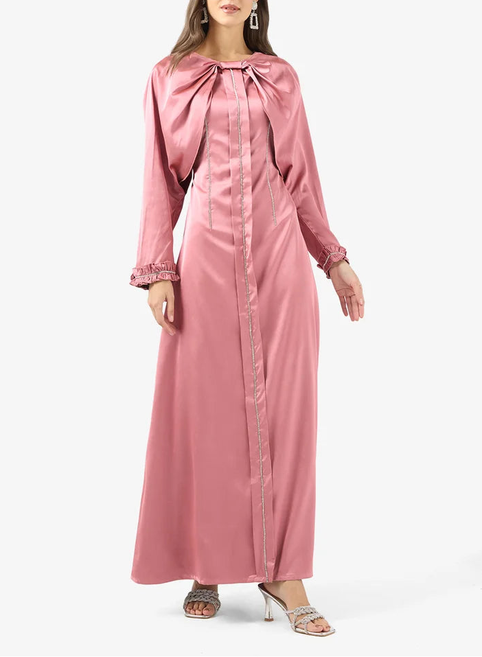 Embellished Kaftan Dress