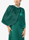 Three-Fourth Sleeve Maxi Dress