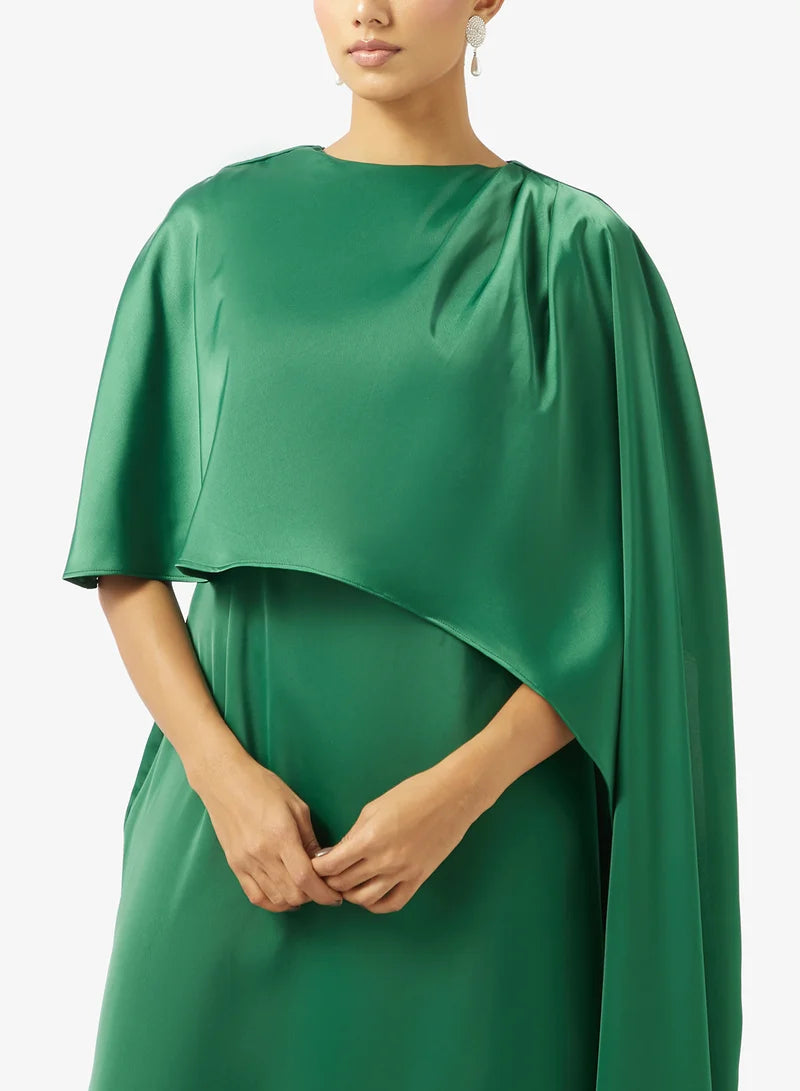 Round Neck Maxi Dress
