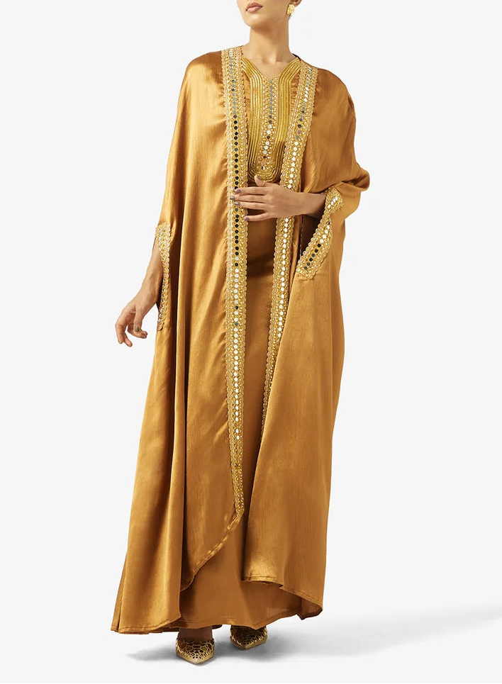 Shimmer 2PCS Set Maxi Dress