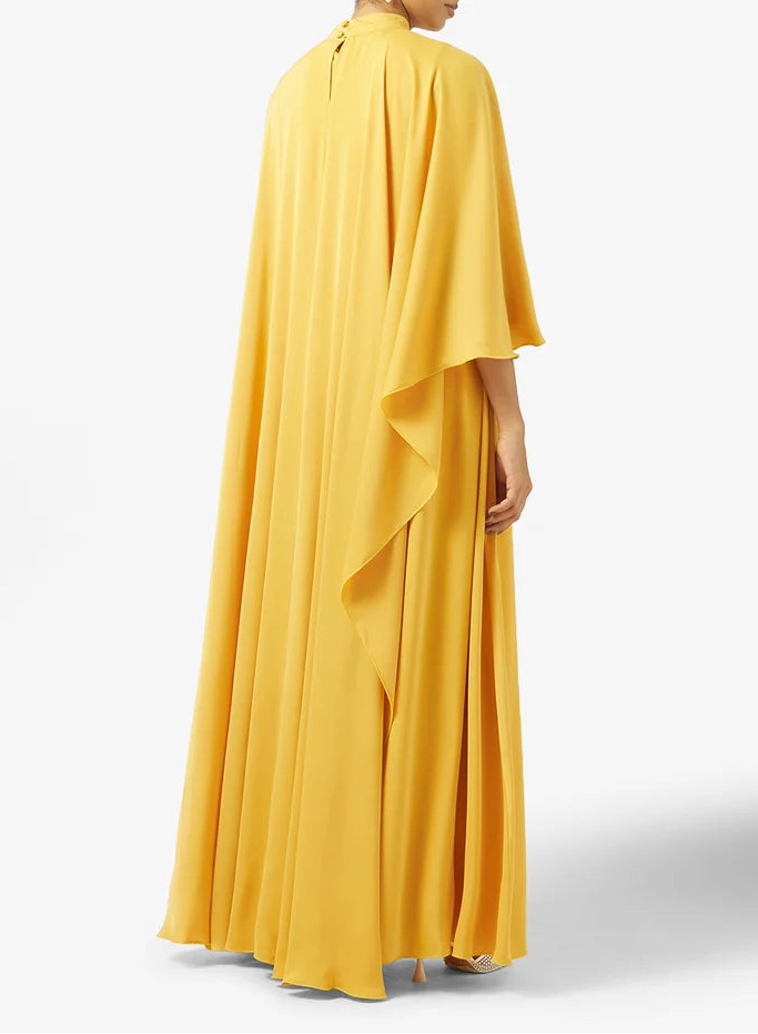 Round Neck Maxi Dress