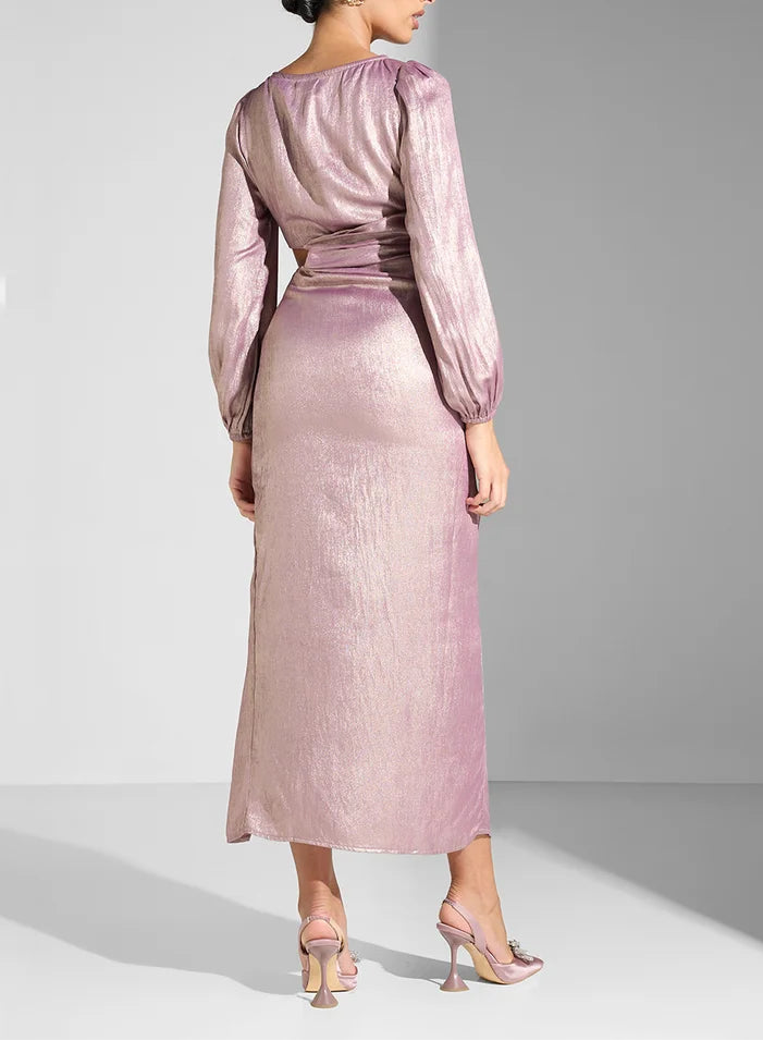 Shimmering Cutout Dress