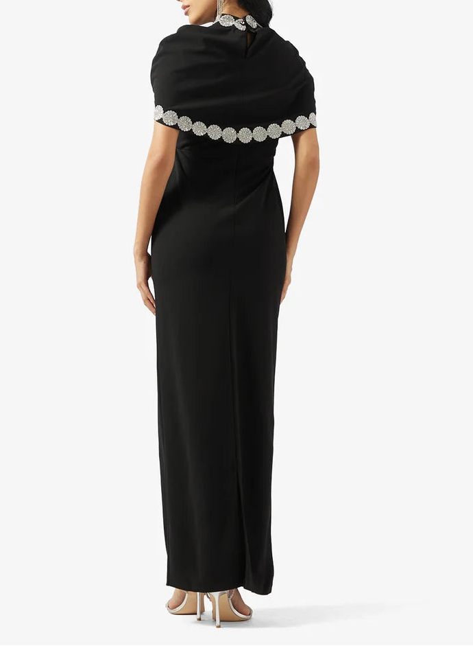 Short Sleeves Maxi Dress
