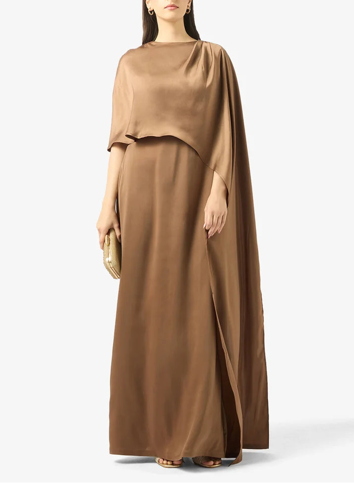 Round Neck Maxi Dress