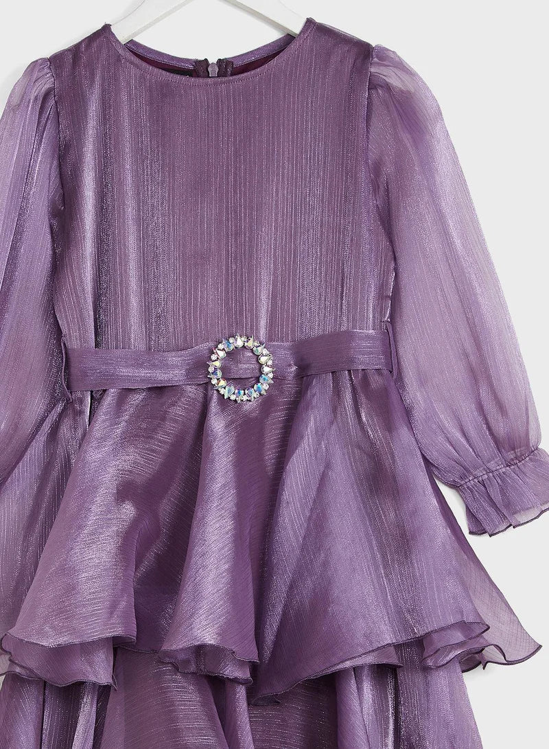 Kids Puff Sleeve Dress