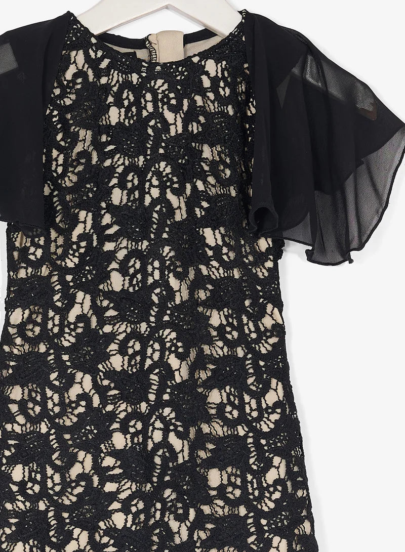 Little Lace Overlay Dress