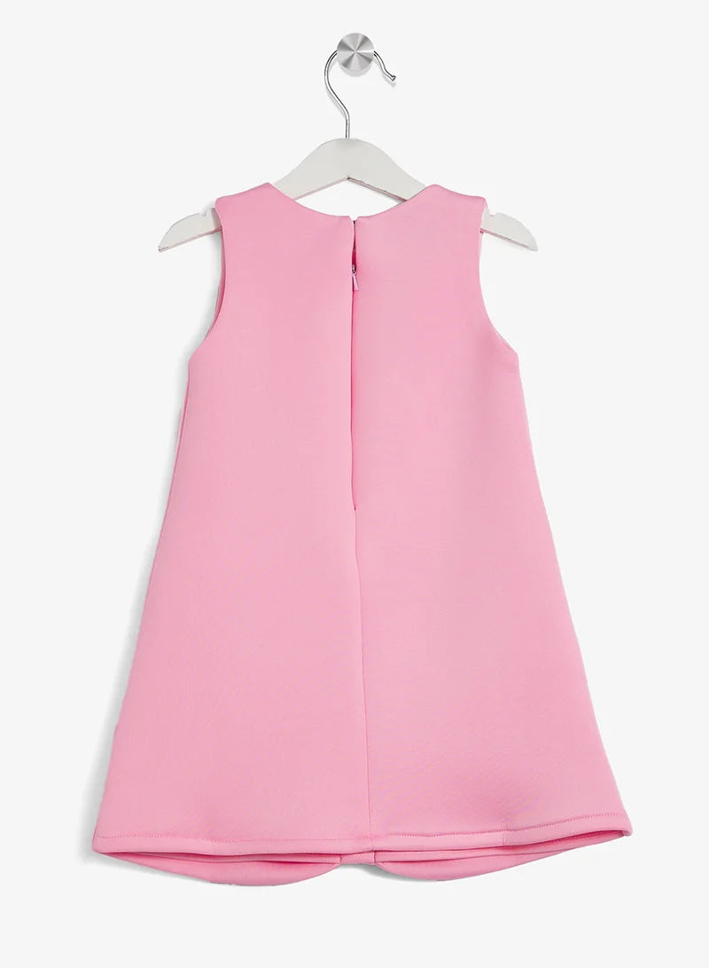 Little Cut Sleeves With Bow Design