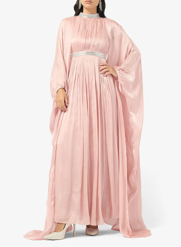 Metallic Flowy Dress
