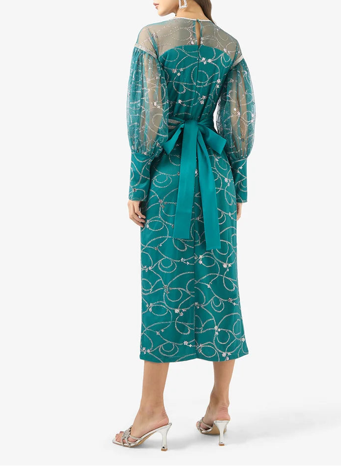 Embellished Evening Dress