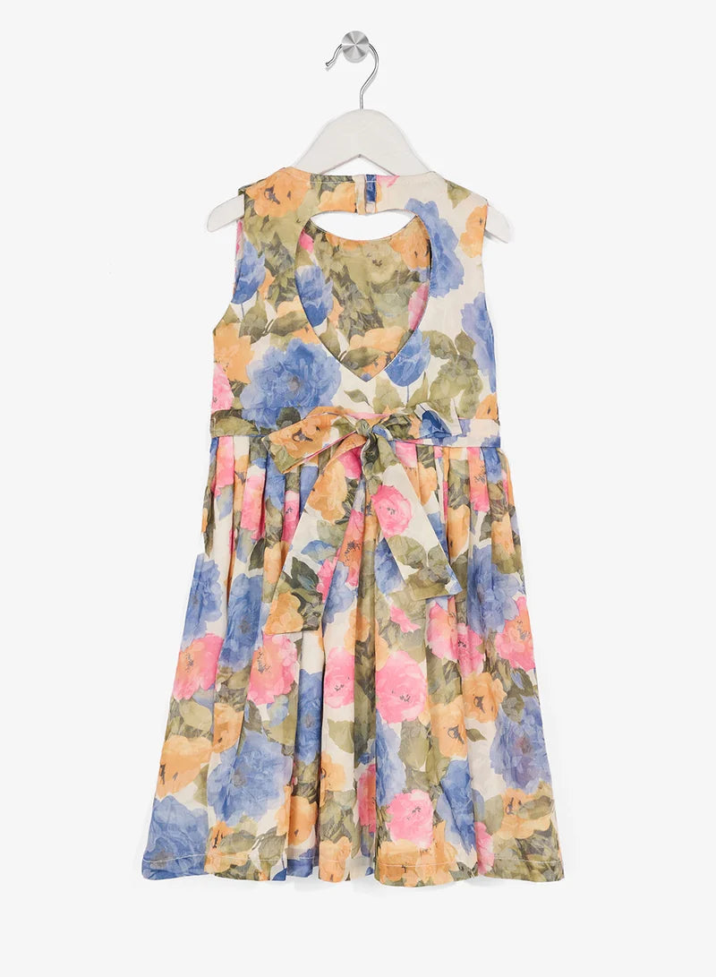 Little Floral Print Dress
