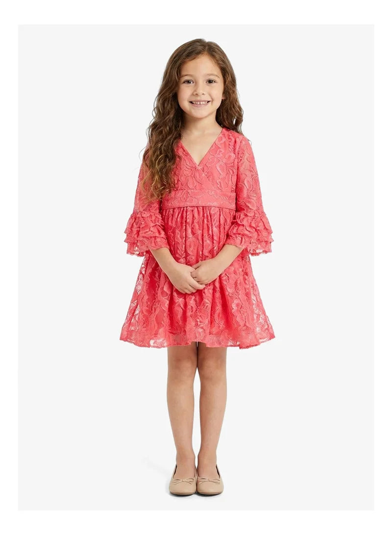 Little Ruffle Sleeve Dress
