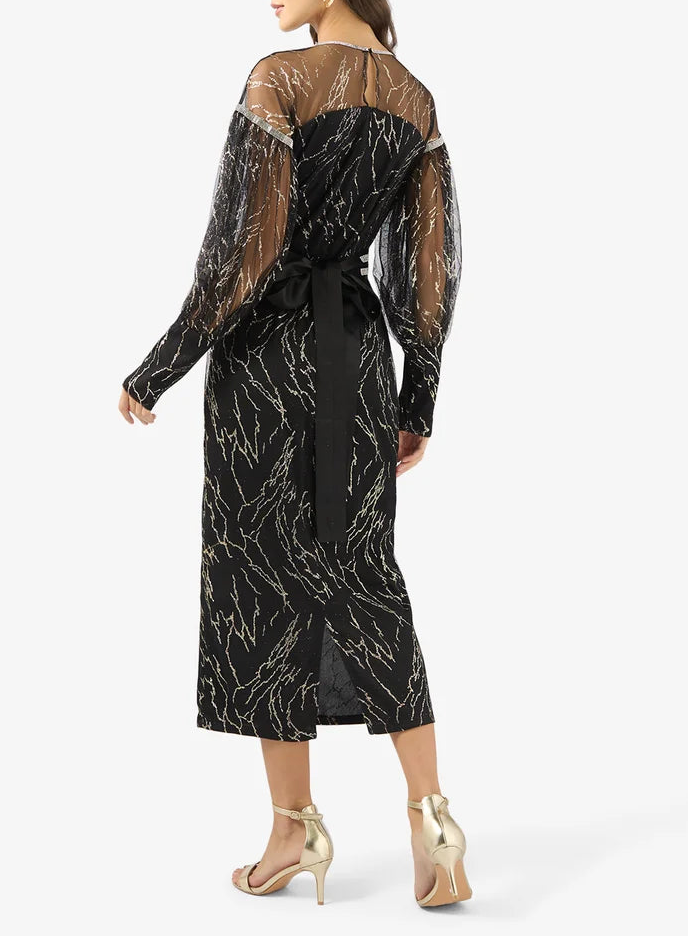 Embellished Evening Dress