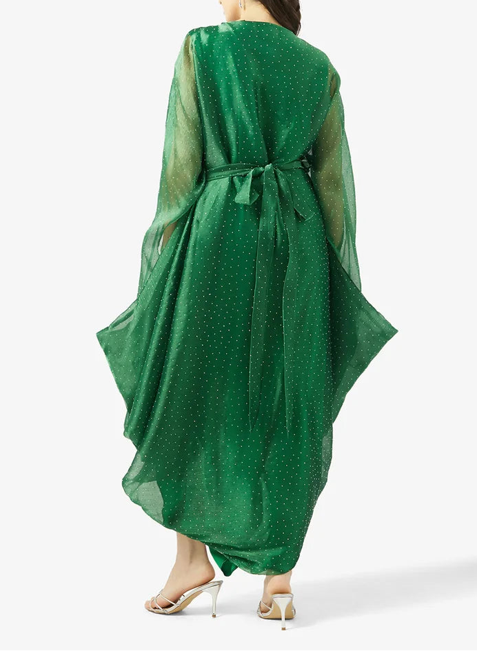 Vneck Midi Dress