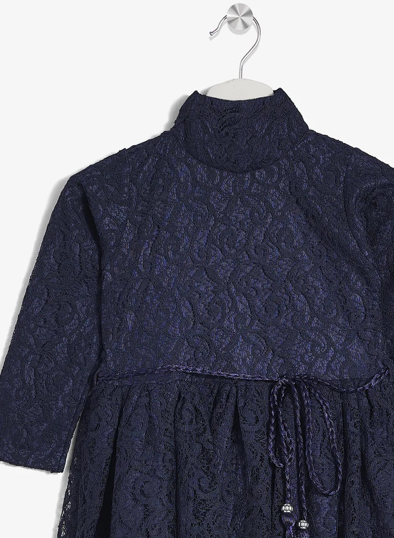 Little Lace Tassel Dress