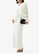 V neck Maxi Dress