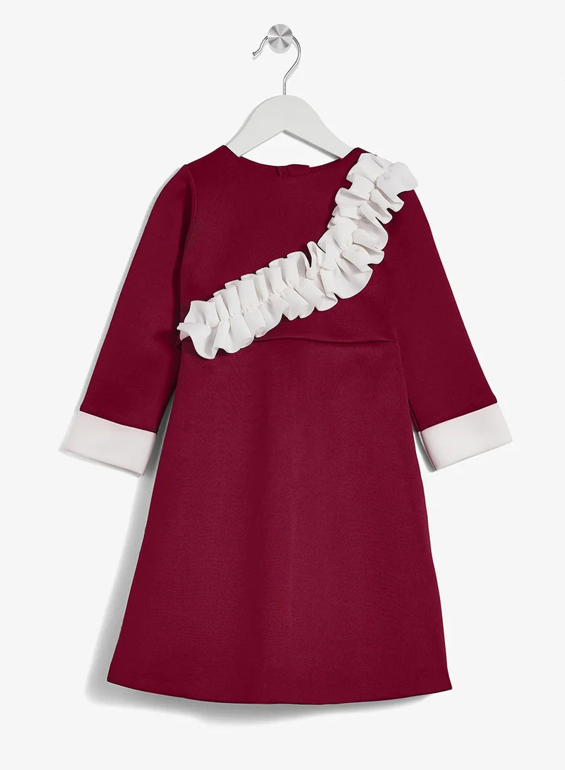Little Ruffled A Line Dress
