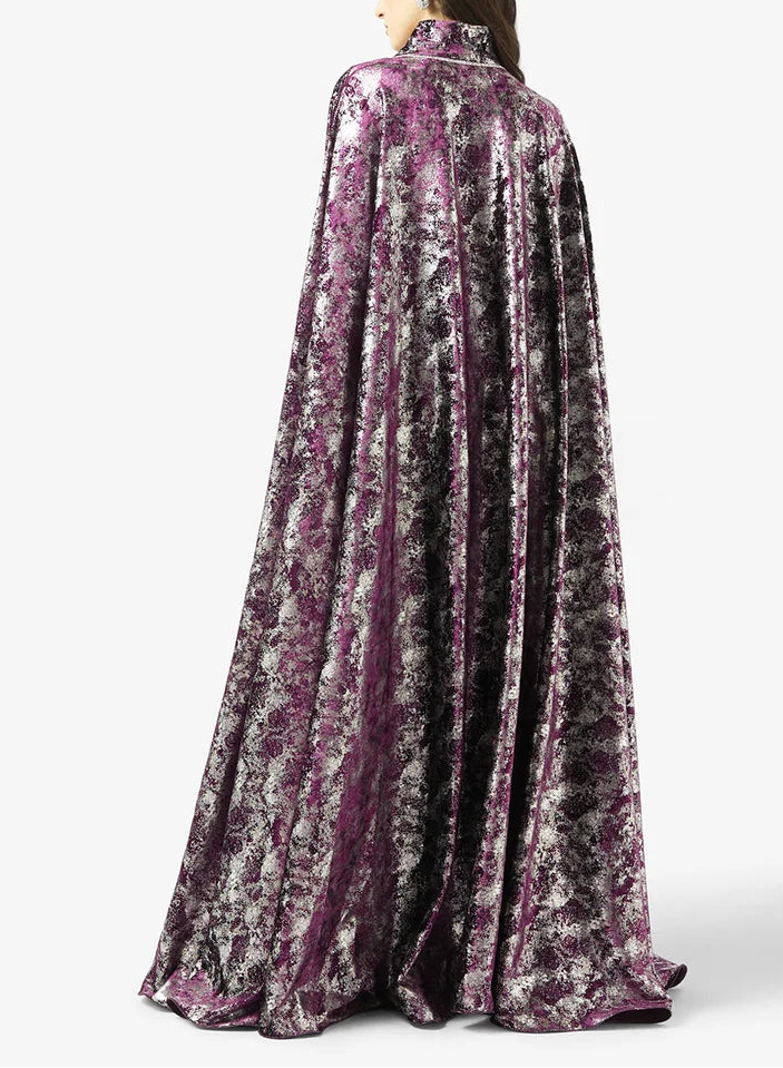 Tie-Up Metallic Kaftan