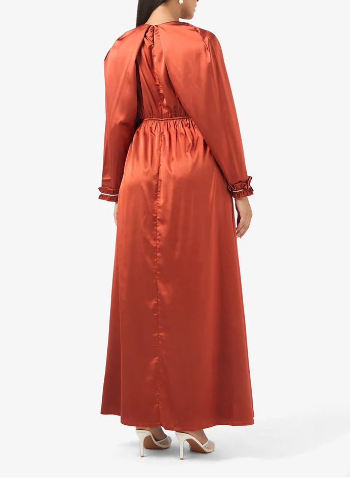 Embellished Kaftan Dress
