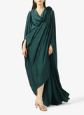 Vneck With Flower Design Dress