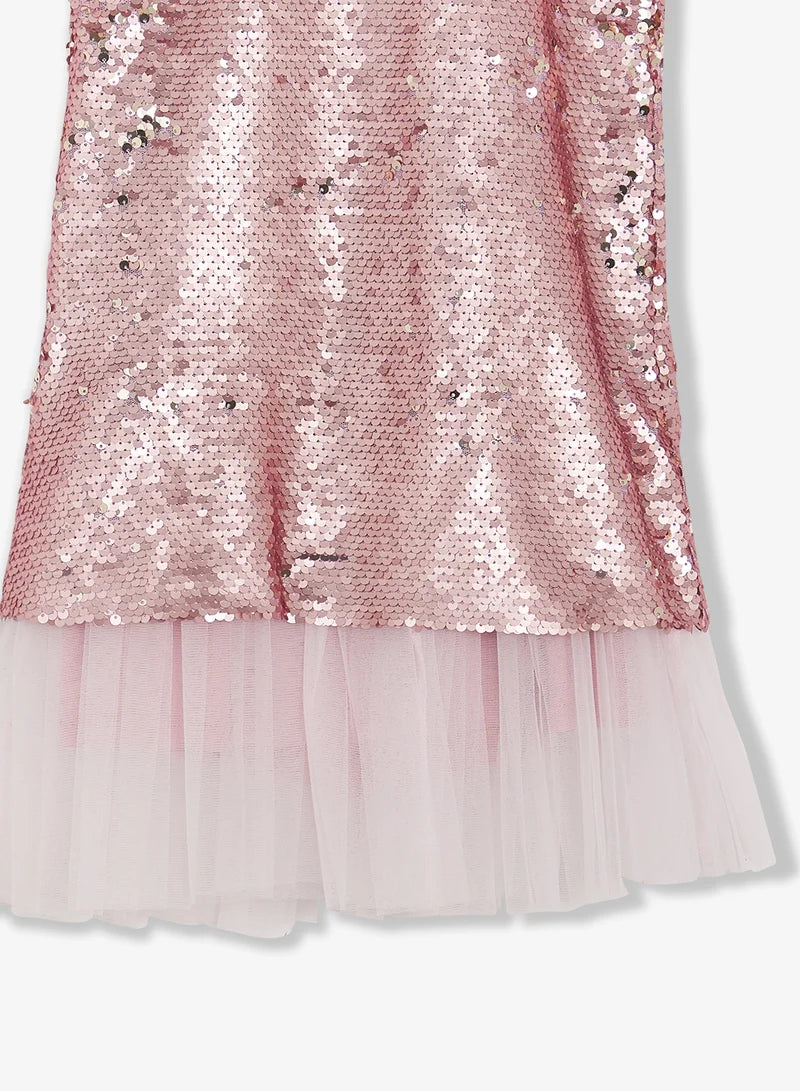 Little Sequin Detailed Dress
