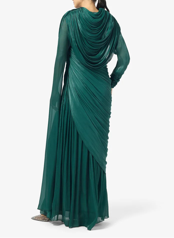 Mock Neck Maxi Dress