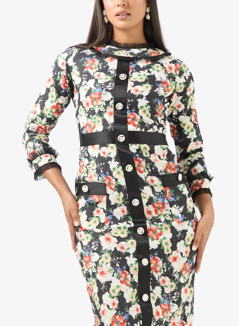Floral Print Dress
