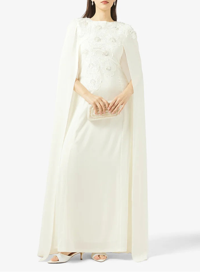 Slit Sleeves Maxi Dress