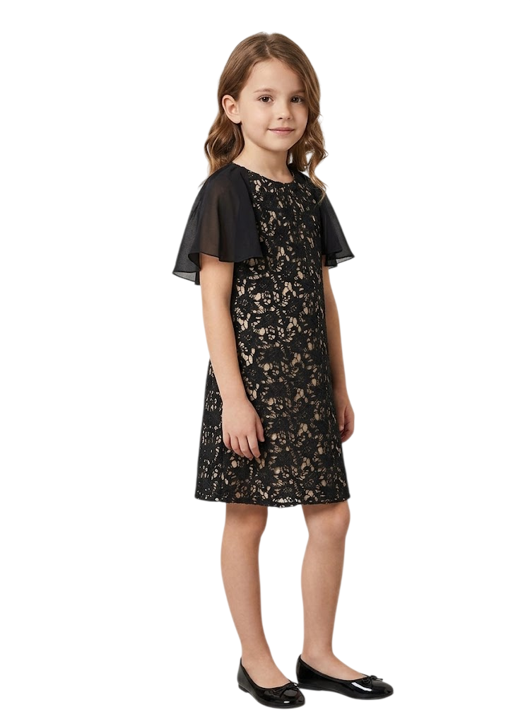 Little Lace Overlay Dress