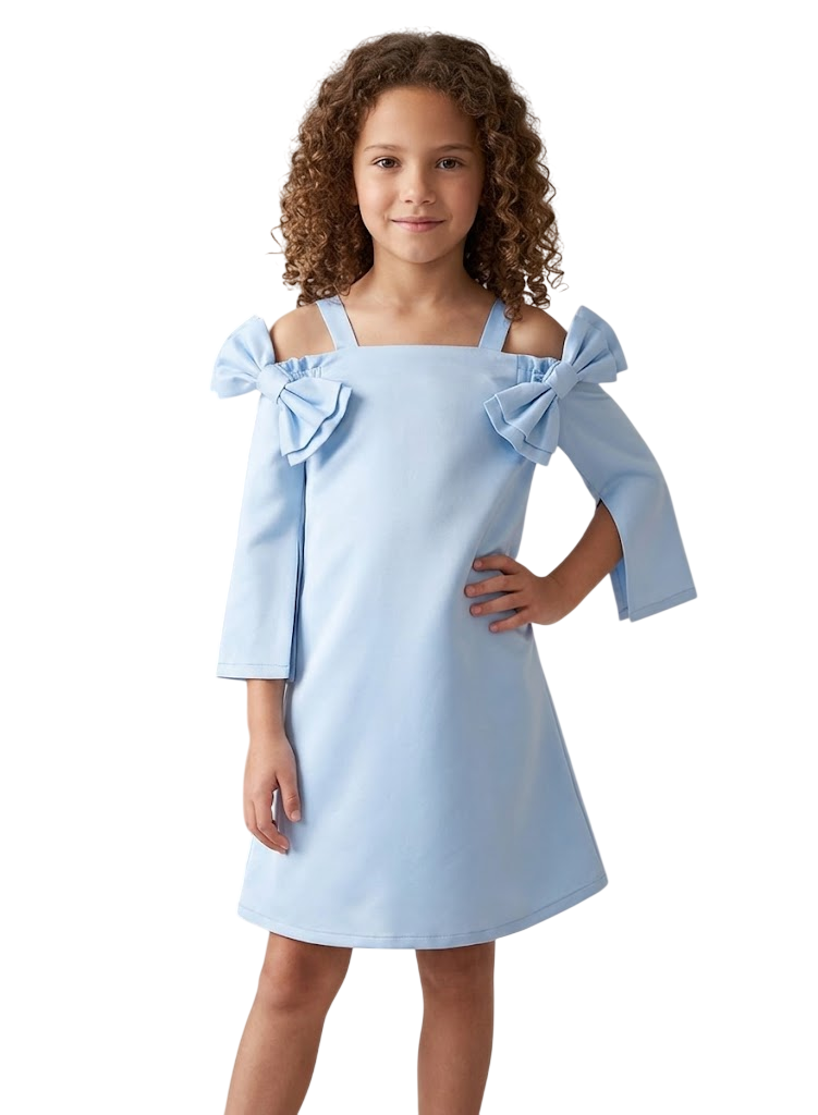 Bow Shoulder Dress