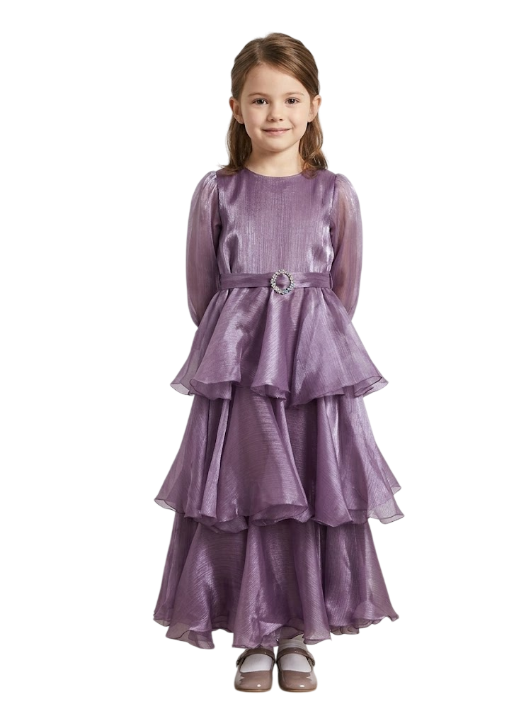 Kids Puff Sleeve Dress
