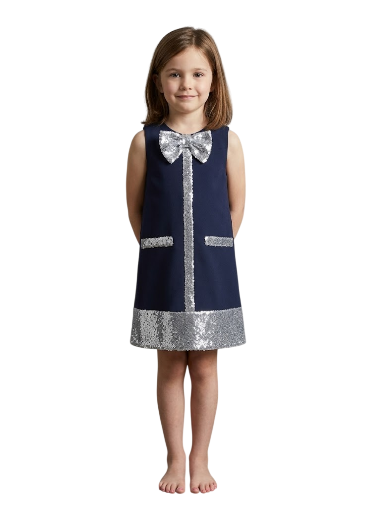 Little Sequin Detailed Dress